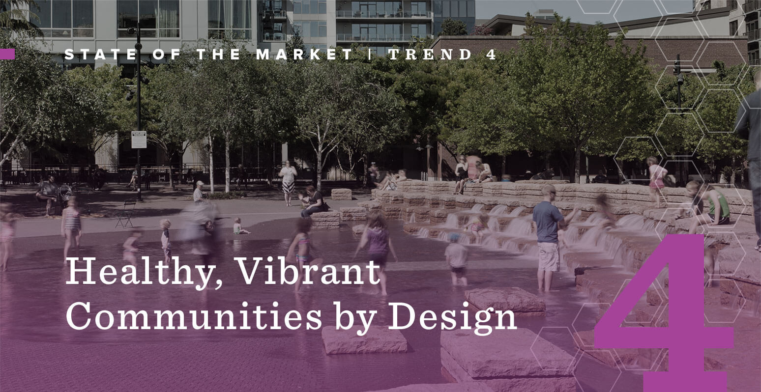 State of the Market: Trend 4 - Healthy, Vibrant Communities by Design