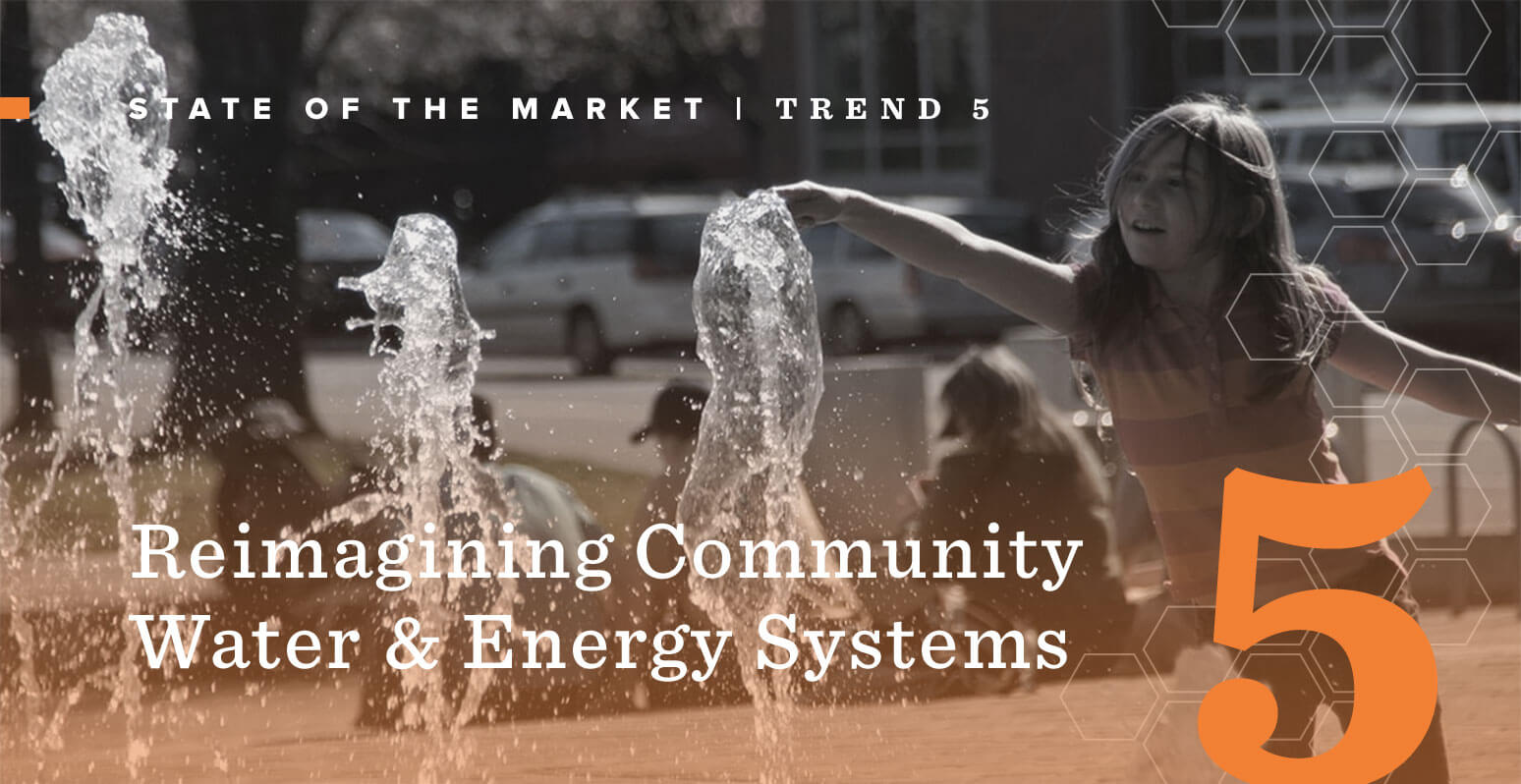 State of the Market: Trend 5 - Reimagining Community Water & Energy Systems